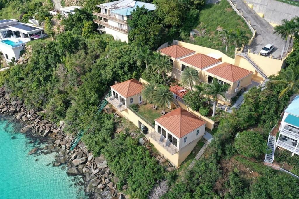 Sailfish Villa Luxury Beachfront Estate Magens Bay Cruz Bay Exteriör bild