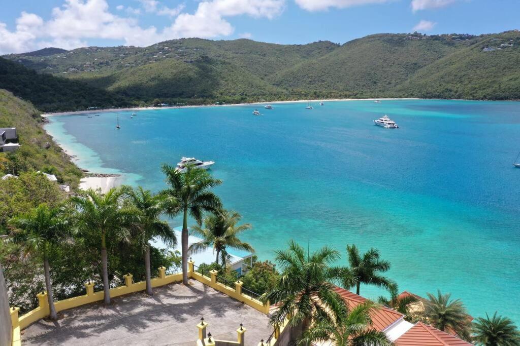 Sailfish Villa Luxury Beachfront Estate Magens Bay Cruz Bay Exteriör bild