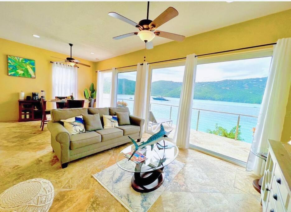 Sailfish Villa Luxury Beachfront Estate Magens Bay Cruz Bay Exteriör bild