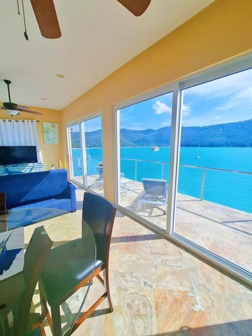 Sailfish Villa Luxury Beachfront Estate Magens Bay Cruz Bay Exteriör bild