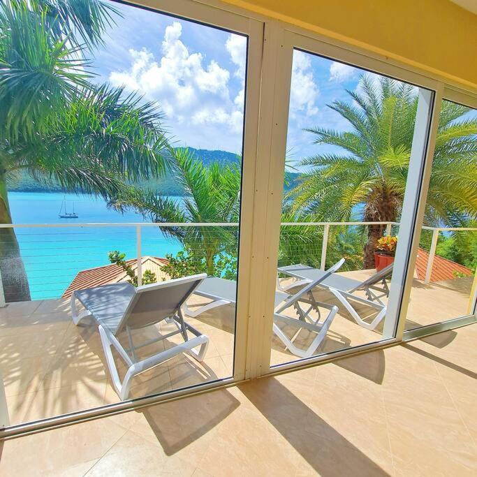 Sailfish Villa Luxury Beachfront Estate Magens Bay Cruz Bay Exteriör bild