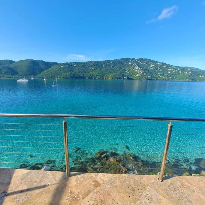 Sailfish Villa Luxury Beachfront Estate Magens Bay Cruz Bay Exteriör bild