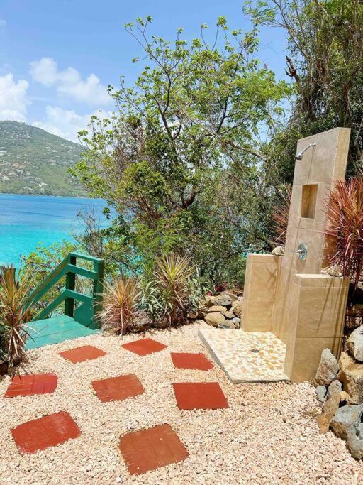 Sailfish Villa Luxury Beachfront Estate Magens Bay Cruz Bay Exteriör bild